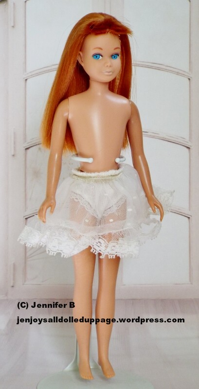 Curvy Barbie Doll Strap Lace Handmade Lingerie 1/6 Bra Panty